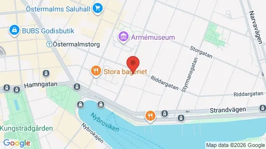 Apartments for rent i Östermalm - kort over placeringen