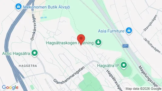 Apartments for rent i Stockholm South - kort over placeringen