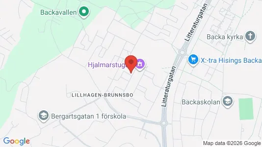 Apartments for rent i Norra hisingen - kort over placeringen