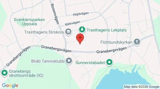 Apartments for rent i Uppsala - kort over placeringen