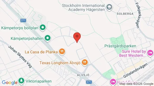 Apartments for rent i Stockholm South - kort over placeringen