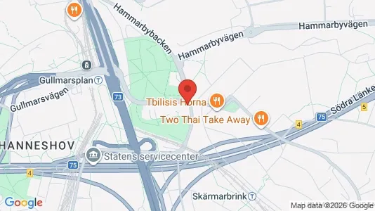 Apartments for rent i Stockholm South - kort over placeringen