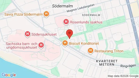 Apartments for rent i Södermalm - kort over placeringen