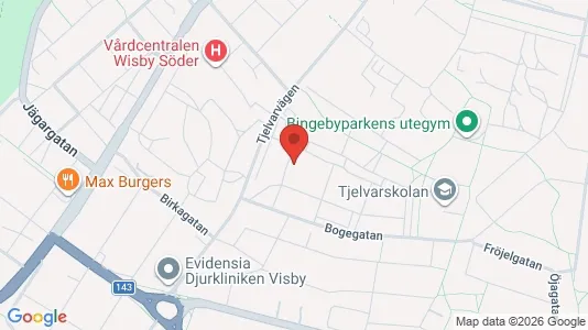 Apartments for rent i Gotland - kort over placeringen