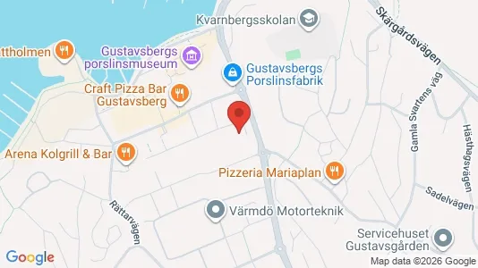 Apartments for rent i Värmdö - kort over placeringen