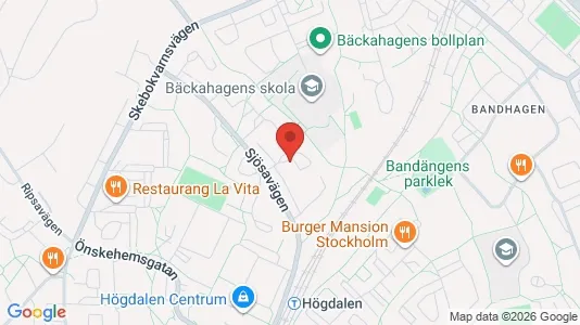 Apartments for rent i Stockholm South - kort over placeringen