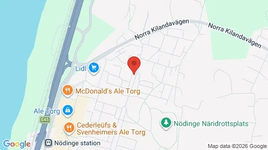 Apartments for rent i Ale - kort over placeringen