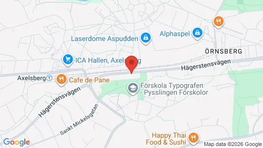 Apartments for rent i Stockholm South - kort over placeringen