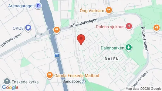 Apartments for rent i Stockholm South - kort over placeringen