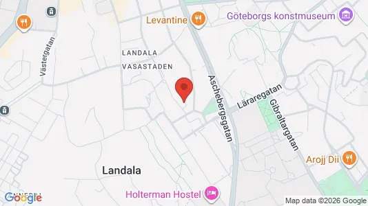Apartments for rent i Gothenburg City Centre - kort over placeringen