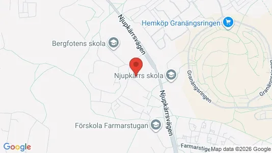 Apartments for rent i Tyresö - kort over placeringen