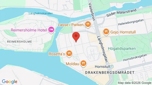 Apartments for rent i Södermalm - kort over placeringen