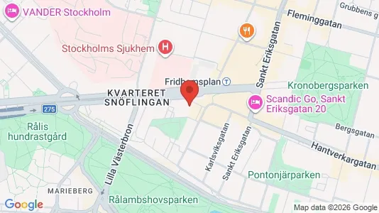 Apartments for rent i Kungsholmen - kort over placeringen