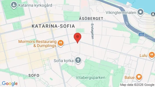 Apartments for rent i Södermalm - kort over placeringen