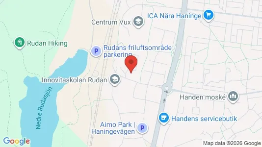 Apartments for rent i Haninge - kort over placeringen