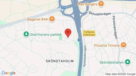 Apartments for rent i Stockholm South - kort over placeringen