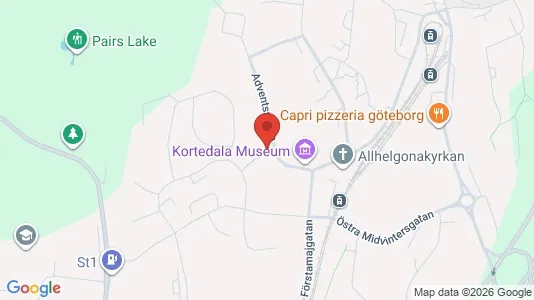 Apartments for rent i Gothenburg East - kort over placeringen