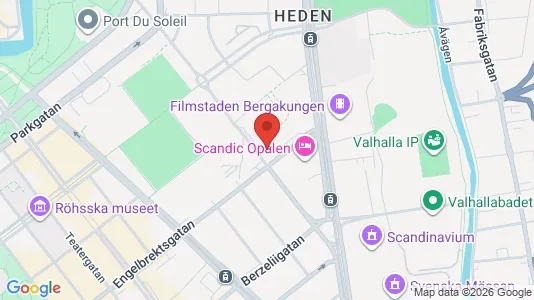 Apartments for rent i Gothenburg City Centre - kort over placeringen