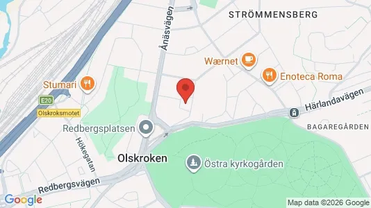 Apartments for rent i Örgryte-Härlanda - kort over placeringen