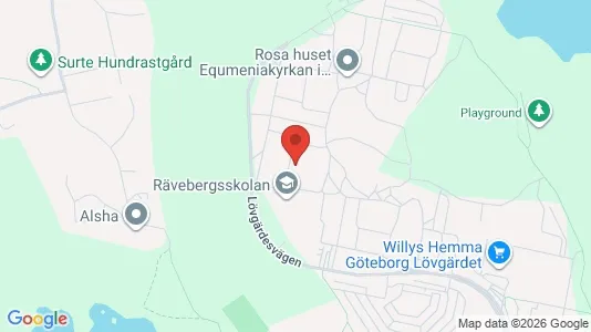 Apartments for rent i Angered - kort over placeringen