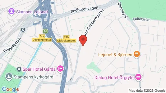Apartments for rent i Örgryte-Härlanda - kort over placeringen