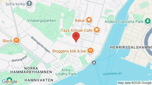 Apartments for rent i Södermalm - kort over placeringen