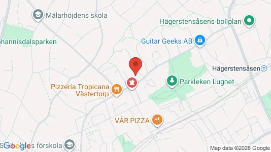 Apartments for rent i Stockholm South - kort over placeringen