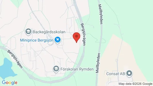 Apartments for rent i Gothenburg East - kort over placeringen