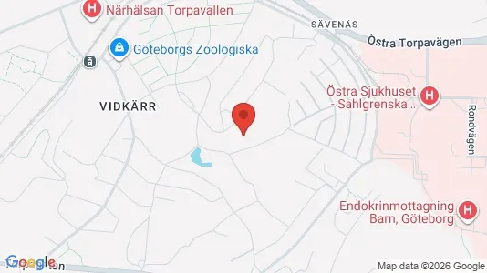 Apartments for rent i Örgryte-Härlanda - kort over placeringen