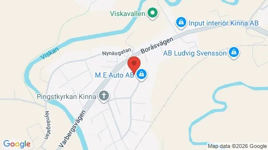 Apartments for rent i Mark - kort over placeringen
