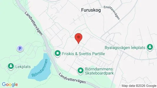 Apartments for rent i Partille - kort over placeringen