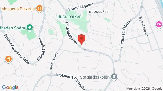 Apartments for rent i Johanneberg - kort over placeringen