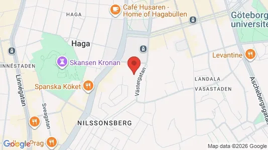 Apartments for rent i Gothenburg City Centre - kort over placeringen