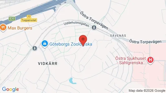 Apartments for rent i Örgryte-Härlanda - kort over placeringen