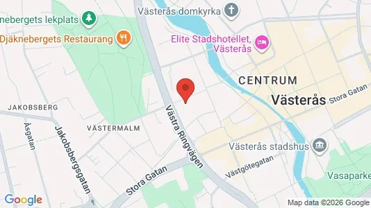 Apartments for rent i Västerås - kort over placeringen