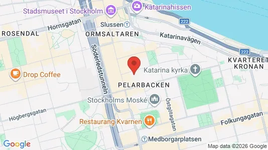 Apartments for rent i Södermalm - kort over placeringen