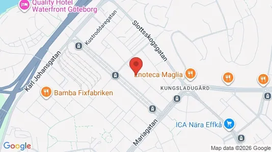 Apartments for rent i Majorna-Linné - kort over placeringen