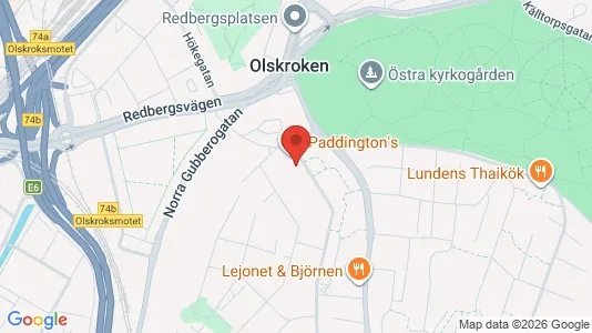 Apartments for rent i Örgryte-Härlanda - kort over placeringen