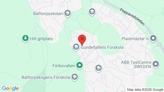 Apartments for rent i Mölndal - kort over placeringen