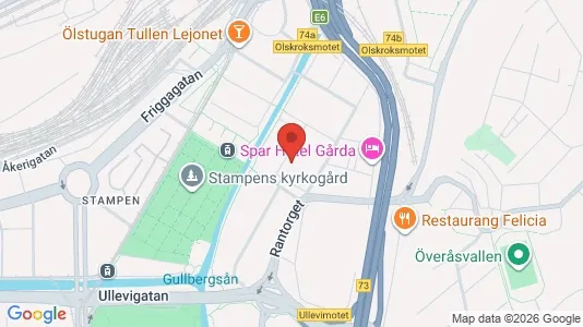 Apartments for rent i Örgryte-Härlanda - kort over placeringen