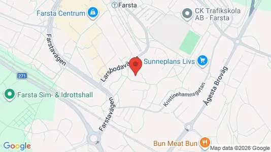Apartments for rent i Stockholm South - kort over placeringen