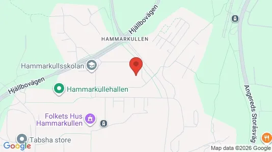 Apartments for rent i Angered - kort over placeringen