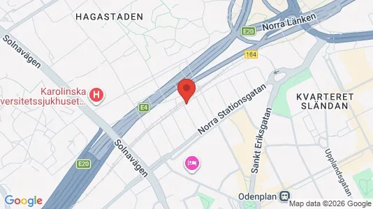 Apartments for rent i Vasastan - kort over placeringen