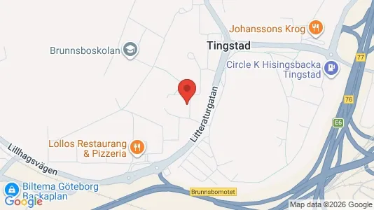 Apartments for rent i Norra hisingen - kort over placeringen