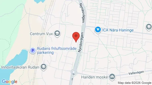 Apartments for rent i Haninge - kort over placeringen