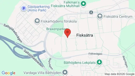 Apartments for rent i Nacka - kort over placeringen