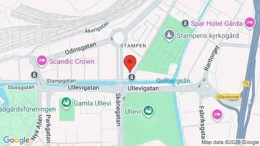 Apartments for rent i Gothenburg City Centre - kort over placeringen