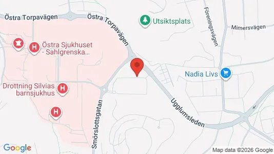 Apartments for rent i Örgryte-Härlanda - kort over placeringen