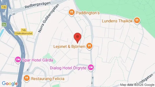 Apartments for rent i Örgryte-Härlanda - kort over placeringen
