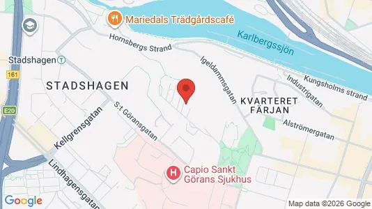 Apartments for rent i Kungsholmen - kort over placeringen